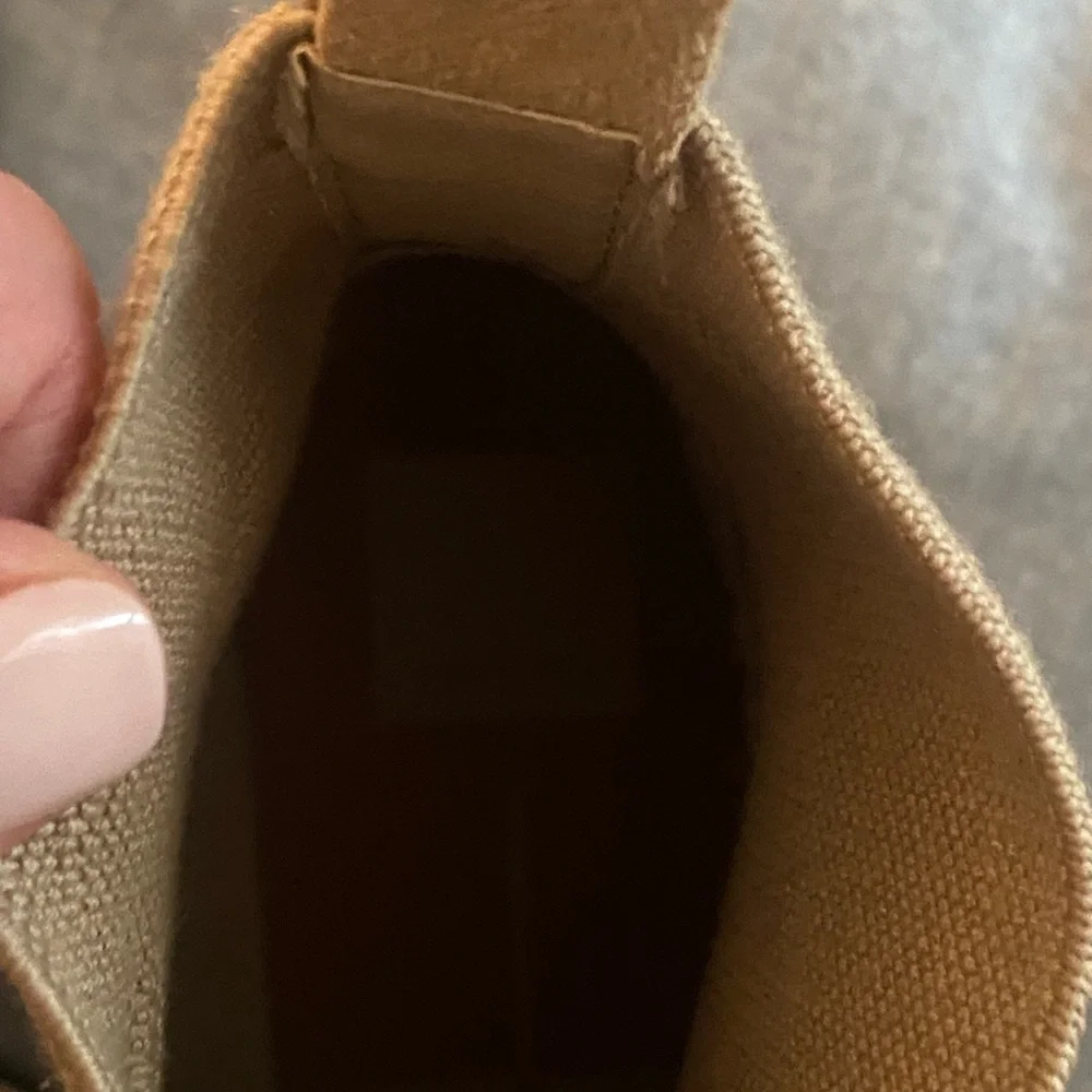 MIA Lug Sole Suede Tan Ankle Boots - Picture 7 of 7